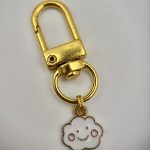 POOCH PENDANTS | Handmade Dog Collar Charm  | Cloud