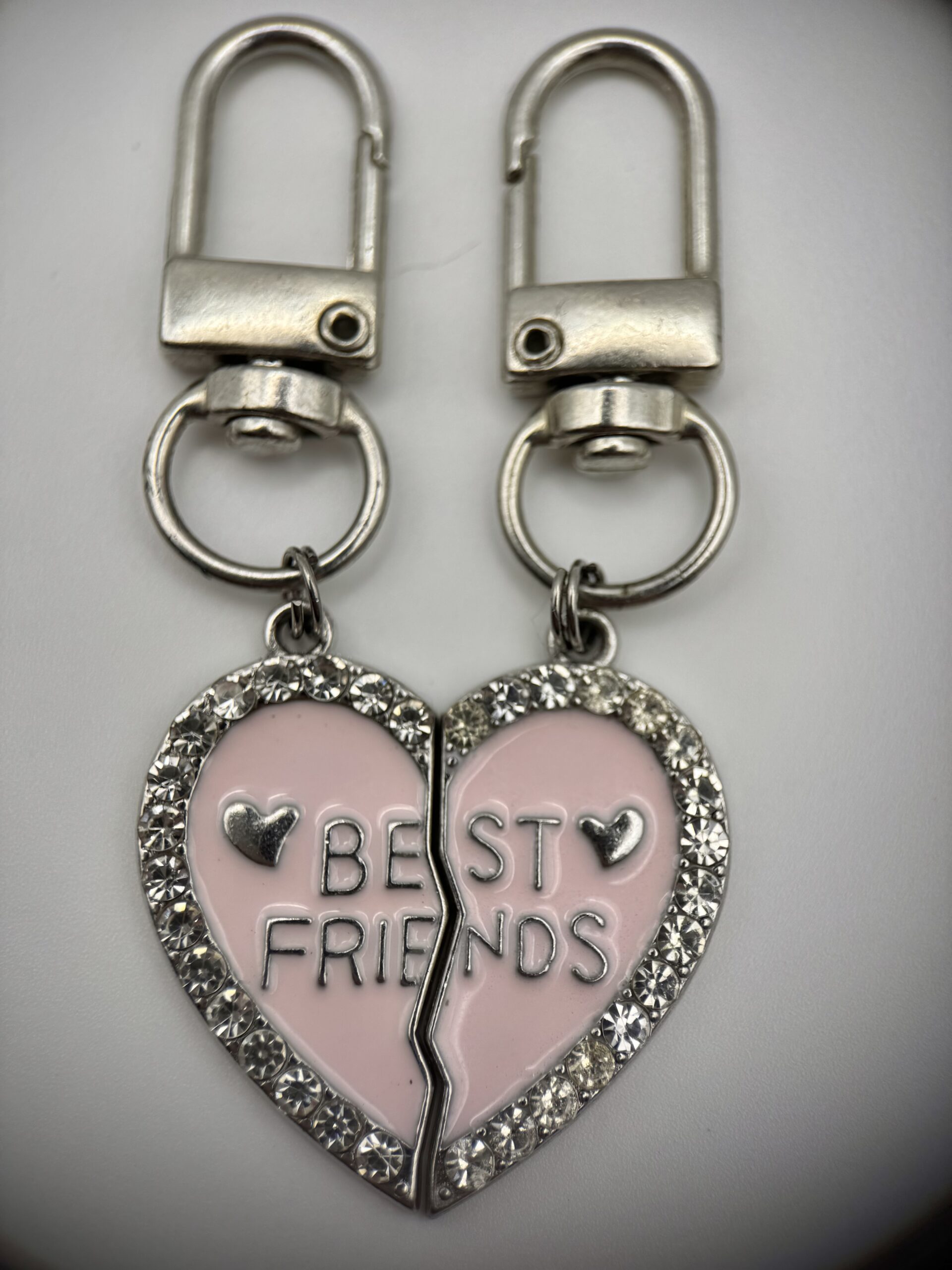 POOCH PENDANTS | Handmade Dog Collar Charm | FRIENDSHIP HEARTS (Variety of Colours)