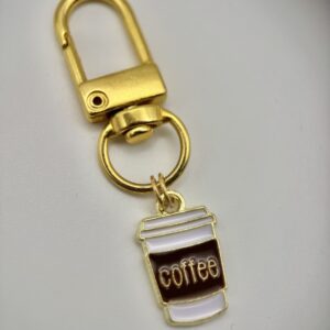 POOCH PENDANTS | Handmade Dog Collar Charm | Coffee Cup