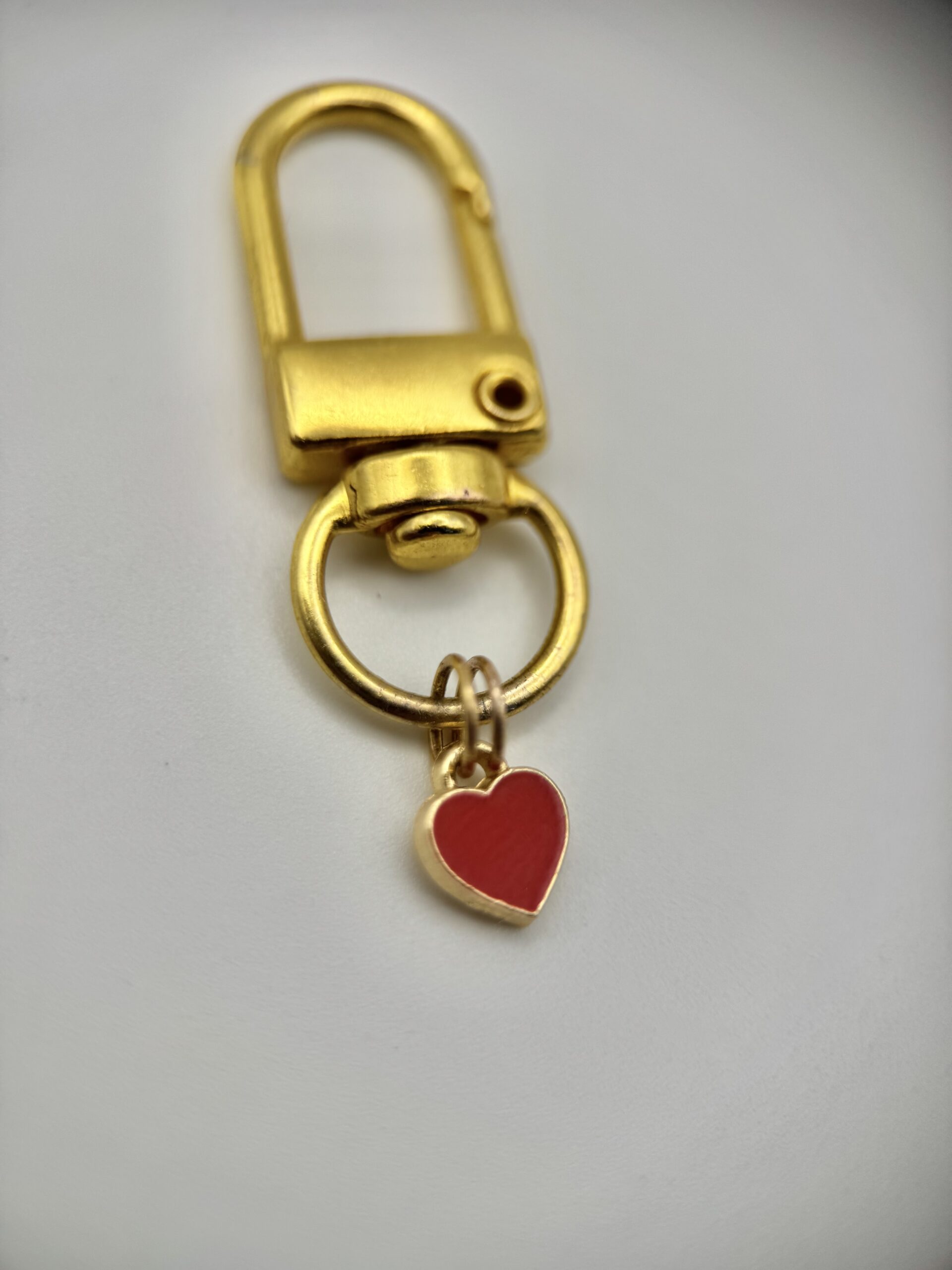 POOCH PENDANTS | Handmade Dog Collar Charm | Red Heart